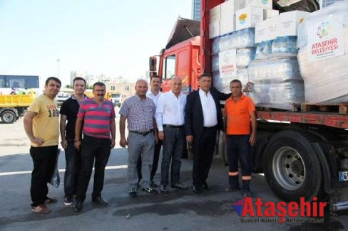 Ataşehir Belediyesin’den Hopa’ya yardım eli