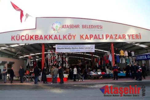 Ataşehir küçükbakkalköy Kapalı Semt Pazarı