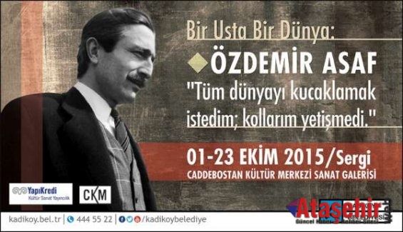 ÖZDEMİR ASAF KADIKÖY'DE ANILIYOR