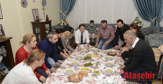 Ali Kılıç Maltepe'de  Muharrem sofrasına konuk oldu