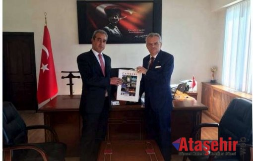 Çankırı Valisi Vahdettin Özcan'dan Ilgaz Kaymakamı Muhammed Gürbüz’e Ziyaret