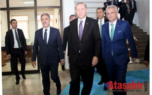 Cumhurbaşkanı Recep Tayip Erdoğan Çankırı'da