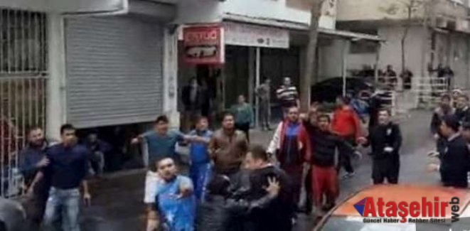 Ataşehir Yenisahra'da Taksici yolcu kavgası