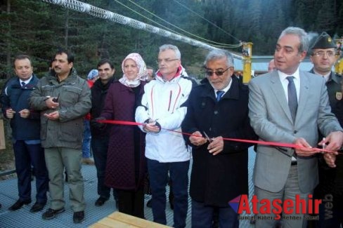 Türkiye’nin En Uzun Tek Parçalı Kaytel’in (Zipline) Açılışı ılgaz'da Yapıldı