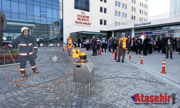 Ataşehir Belediyesi yangın riskine karşı hazırlık yaptı