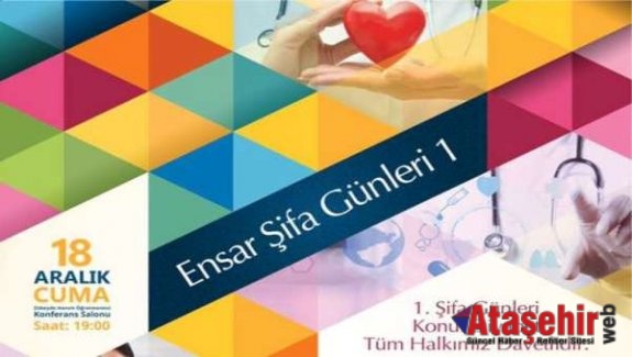 Ensar Şifa Günleri Ataşehir'de Başlıyor