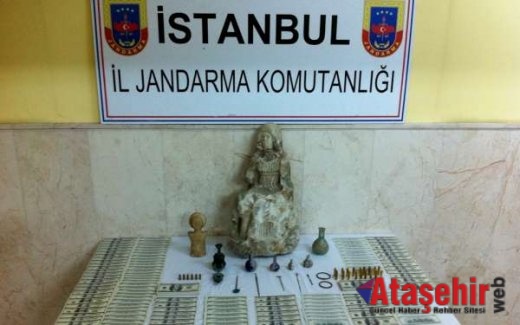 Jandarma'dan Tarihi Eser Kaçakcılarına operasyon