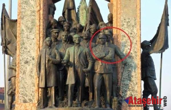 Taksim Cumhuriyet Anıt’ında Atatürk’ün sağında iki Rus Kimdir