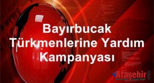 Ataşehir'den Bayır Bucak Türkmenlerine yardım