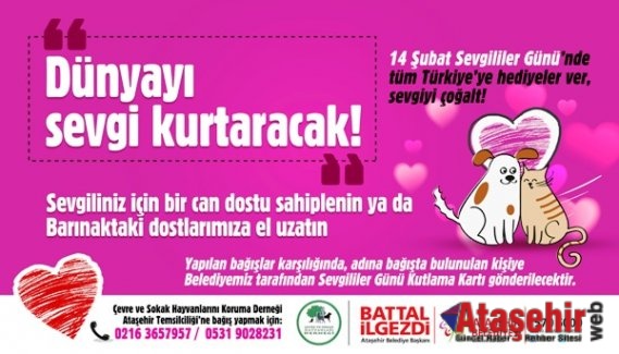 Ataşehir Belediyesi, Dünyayı Sevgi Kurtaracak