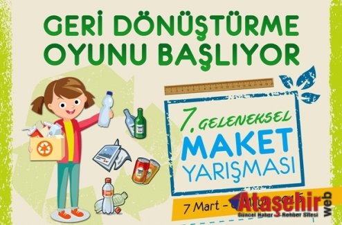 Ataşehir Belediyesi 7. Geleneksel Maket Yarışması başlıyor