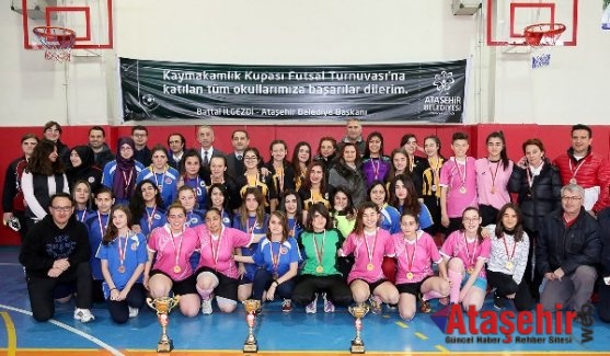 Ataşehir'de Futsal Şampiyonları Belli Oldu