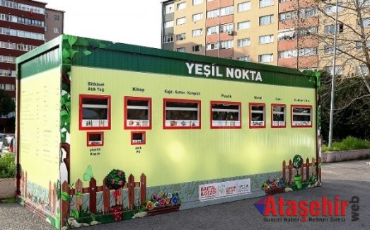Ataşehir’e Yeşil Noktalar yerleştirildi