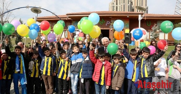 Sur’dan gelen öğrenciler, Ataşehir’de gönlüllerince eğlendi