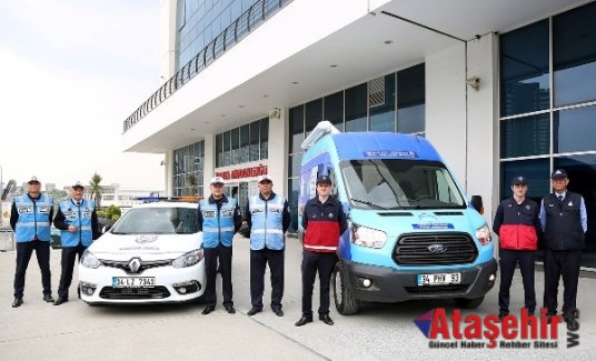 Ataşehir Belediyesi Zabıta araç filosuna 2 yeni araç daha katıldı