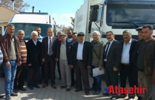 Ataşehir'den Arguvan Belediyesine Araç desteği sürüyor