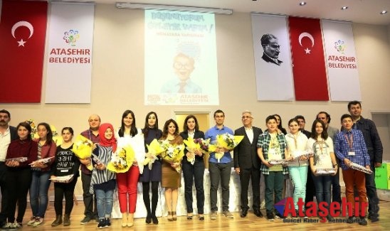 Ataşehir’de Münazara yarışmasının kazananları belli oldu