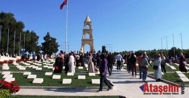 8.000 Ataşehirli Çanakkale Şehitliği'nde Şehitlerimizi andı