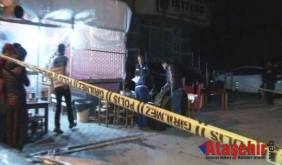 Ataşehir'de Kokoreççiye silahlı saldırı