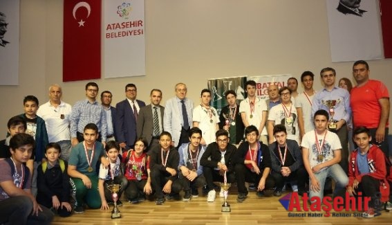 Ataşehir Satranç Turnuvasında kazananlar belli oldu