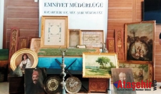 Ataşehir'de tarihi eser kaçakçılarına baskın