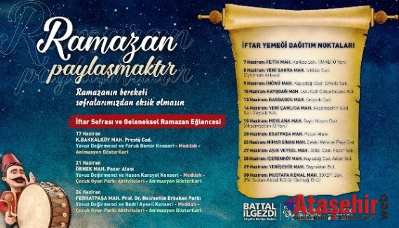 Ataşehir’de Geleneksel Ramazan Eğlenceleri Başlıyor