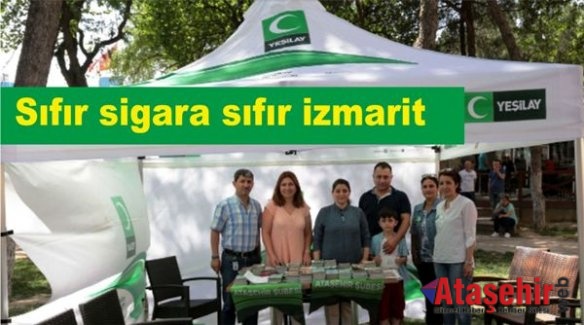 “Sıfır sigara sıfır izmarit”