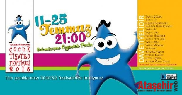 Kadıköy çocuk tiyatro Festivali Başlıyor