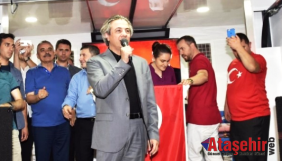 Başkan Demircan'dan Ataşehir'deki Demokrasi Nöbetine Destek