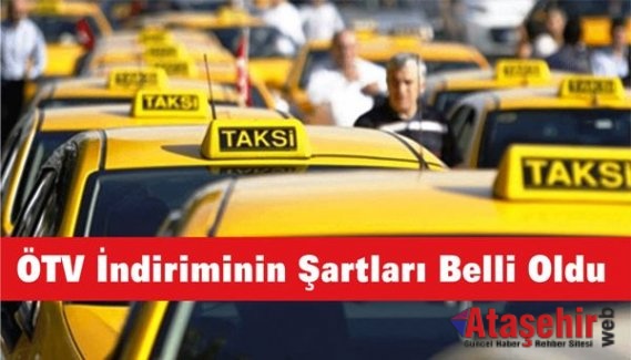 ÖTV indiriminin şartları belli oldu