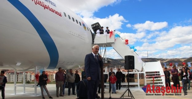 Dünyanın İlk Uçak Kütüphanesi Çankırı ‘dan Açıldı