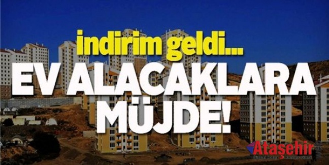 Ev alacaklara müjde! KDV Yüzde 8'e düştü