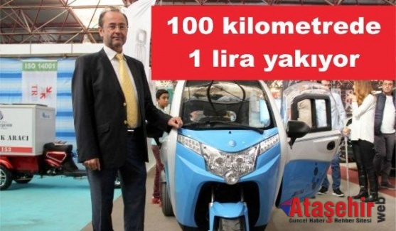 100 kilometrede 1 lira yakıyor