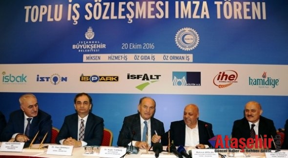 İBB’DE TOPLU SÖZLEŞME SEVİNCİ