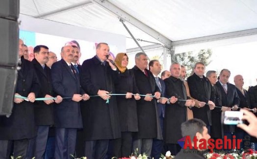Başkan Ali Kılıç Erdoğan'la açılışta biraraya geldi
