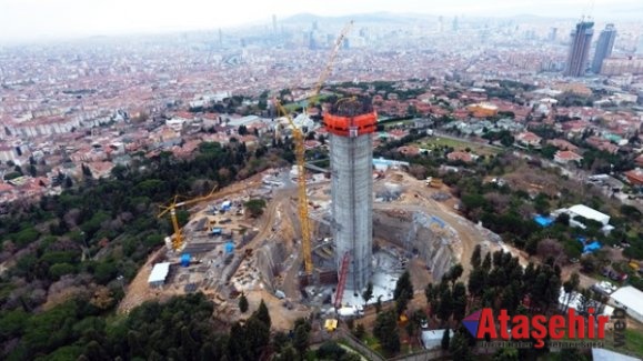 Çamlıca TV-Radyo Kulesi' Eyfel'den yüksek olacak