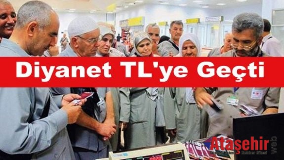 Diyanet TL'ye Geçti