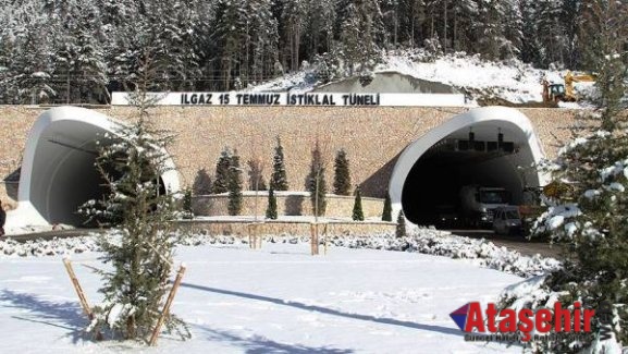 ILGAZ DAĞI TÜNELİ AÇILIYOR