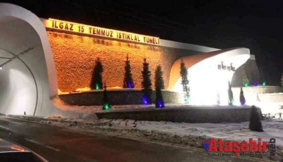 Ilgaz Tüneli 26 Aralık Pazartesi günü açılıyor