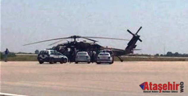 9 FETÖ'cü asker helikopterle Türkiye'ye gönderildi