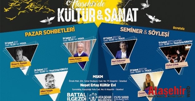 ATAŞEHİR ŞUBAT AYI KÜLTÜR SANAT ETKİNLİKLERİ