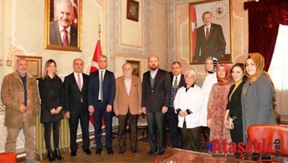 Bilal Erdoğan Darülaceze Başkanlığı'nı ziyaret etti