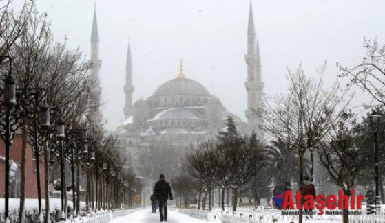 Soğuk hava Avrupa'yı vurdu