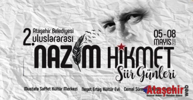 Ataşehir Belediyesi Nâzım Hikmet’i anıyor