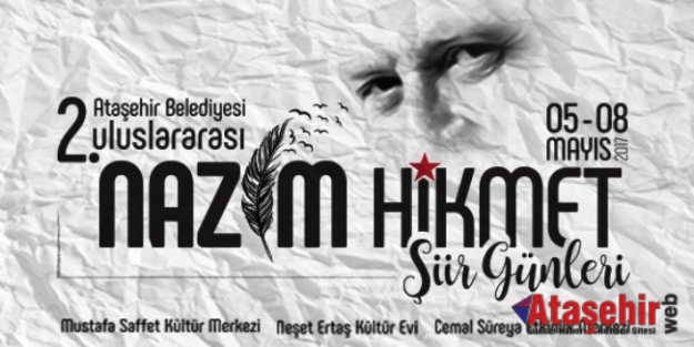 Ataşehir'de Nâzım Hikmet Şiir günleri