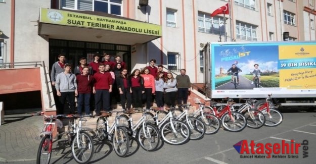 İBB 39 bin bisiklet dağıttı