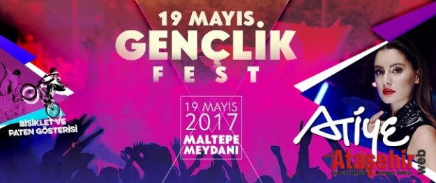 MALTEPE’DE 19 MAYIS COŞKUSU