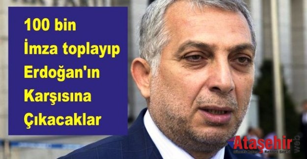 Metin Külünk, 100 bin imza toplayıp Erdoğan'ın karşısına çıkacaklar
