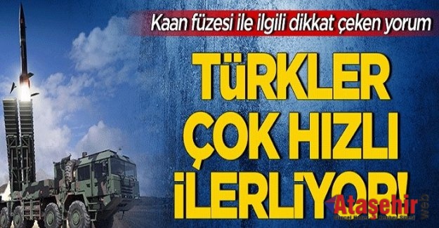 Türkler Çok Hızlı İlerliyor