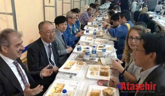 Çankırı'da Japonlar İftar Sofrasına Katıldı